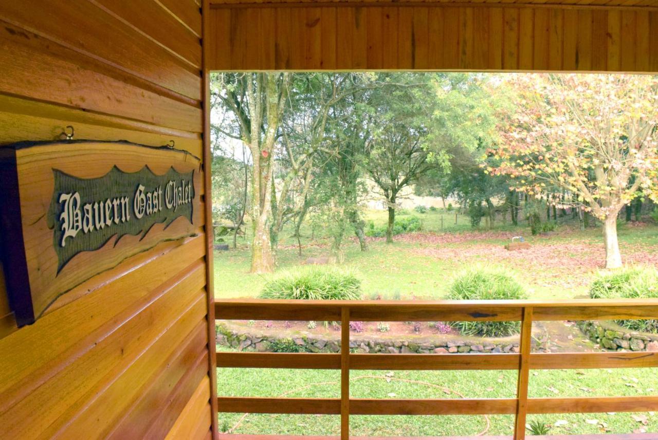 Bauern Gast Chalet Nova Petropolis Exteriör bild